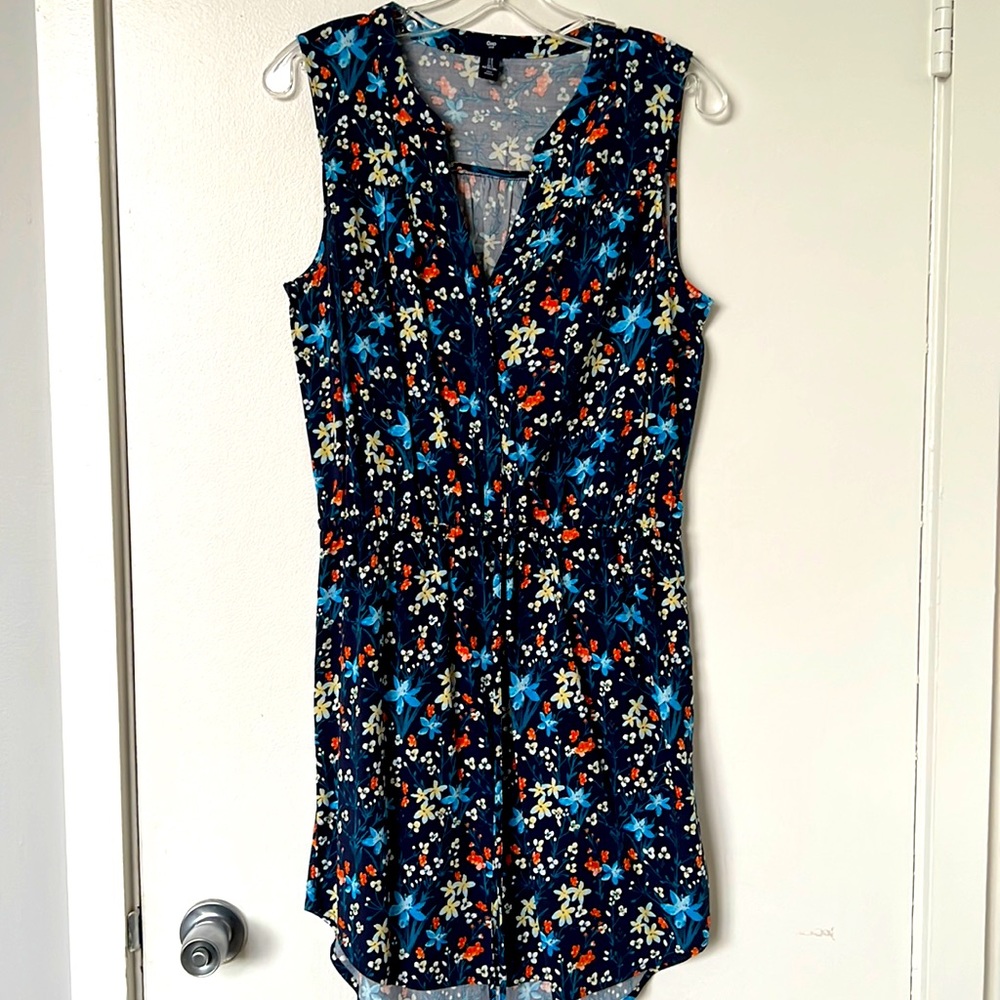 Floral jumper.